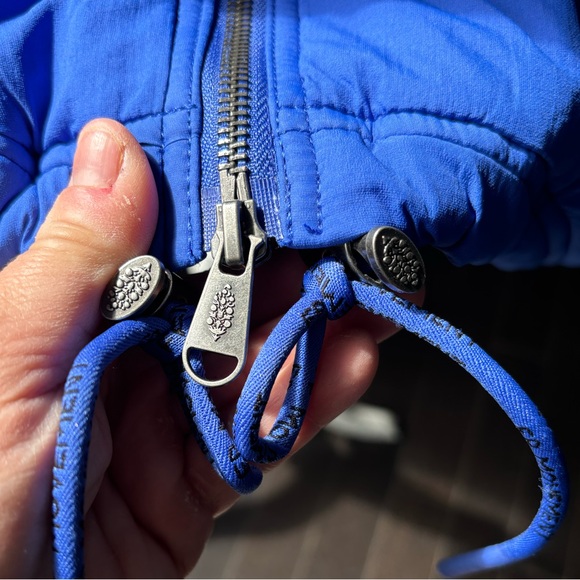 FREE PEOPLE FP Movement - Midnight Moon Solid Bomber Jacket - Picture 8 of 11